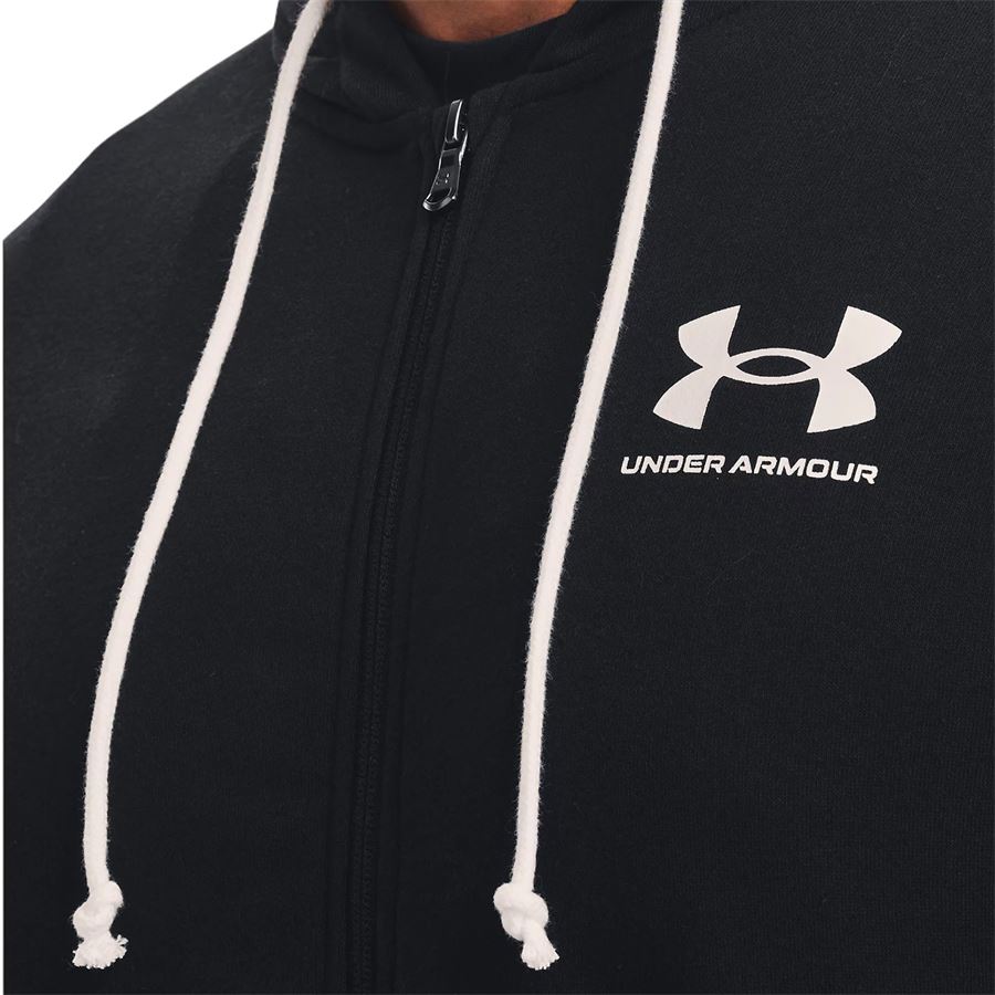 Ua Rival Terry Lc Fz felpa da uomo con cappuccio Under Armour | 13704090001